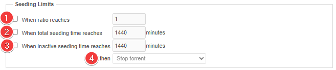 !Seeding Limits