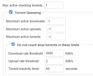 !Rate Limits Settings